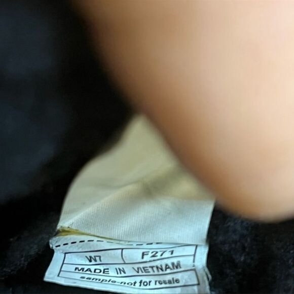 UGG Black Suede Lace Up Fleece Lined Booties Sz 7 - Picture 7 of 10